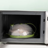 Maxbell Transparent Microwave Cover with Steam Vents Holes Microwave Splatter Protection Guard