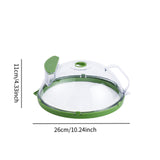 Maxbell Transparent Microwave Cover with Steam Vents Holes Microwave Splatter Protection Guard
