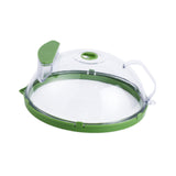 Maxbell Transparent Microwave Cover with Steam Vents Holes Microwave Splatter Protection Guard