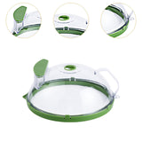 Maxbell Transparent Microwave Cover with Steam Vents Holes Microwave Splatter Protection Guard