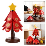 Maxbell 3x Trivets for Hot Dishes Tree Coasters for Plates Mugs New Year Decorations Star