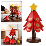 Maxbell 3x Trivets for Hot Dishes Tree Coasters for Plates Mugs New Year Decorations Star