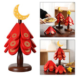 Maxbell 3x Trivets for Hot Dishes Tree Coasters for Plates Mugs New Year Decorations Moon