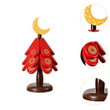 Maxbell 3x Trivets for Hot Dishes Tree Coasters for Plates Mugs New Year Decorations Moon