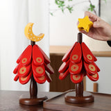 Maxbell 3x Trivets for Hot Dishes Tree Coasters for Plates Mugs New Year Decorations Moon