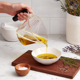 Maxbell Angled Measuring Cup Food Grade Material Portable Clear Measurement Markings