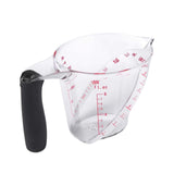 Maxbell Angled Measuring Cup Food Grade Material Portable Clear Measurement Markings