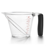 Maxbell Angled Measuring Cup Food Grade Material Portable Clear Measurement Markings