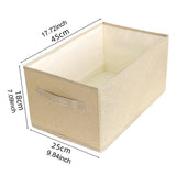 Maxbell Closet Organizer with Handle Multipurpose for Nursery Cabinet Bookcase Shelf without grids