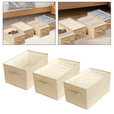 Maxbell Closet Organizer with Handle Multipurpose for Nursery Cabinet Bookcase Shelf without grids