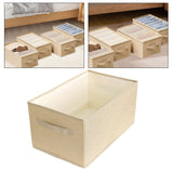 Maxbell Closet Organizer with Handle Multipurpose for Nursery Cabinet Bookcase Shelf without grids