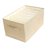Maxbell Closet Organizer with Handle Multipurpose for Nursery Cabinet Bookcase Shelf 7 grids