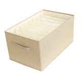 Maxbell Closet Organizer with Handle Multipurpose for Nursery Cabinet Bookcase Shelf 9 grids