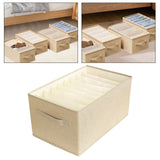 Maxbell Closet Organizer with Handle Multipurpose for Nursery Cabinet Bookcase Shelf 9 grids