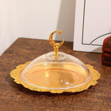 Maxbell European Serving Tray with Cover Fruit Display Server for Countertop Wedding