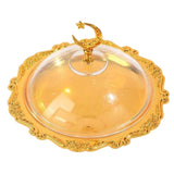 Maxbell European Serving Tray with Cover Fruit Display Server for Countertop Wedding