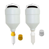 Maxbell Condiment Squeeze Bottle 3.5L Sauce Dispenser for Commercial Outdoor Kitchen yellow