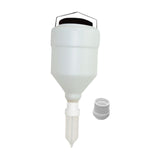 Maxbell Condiment Squeeze Bottle 3.5L Sauce Dispenser for Commercial Outdoor Kitchen white