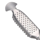 Maxbell Fishes Scale Scraping Tool Ergonomic Handle Manual Fishes Scale Remover for Home Double wire handle