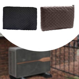 Maxbell Indoor Air Conditioner Cover Portable Home Use Wind for Window House black
