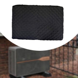 Maxbell Indoor Air Conditioner Cover Portable Home Use Wind for Window House black