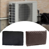 Maxbell Indoor Air Conditioner Cover Portable Home Use Wind for Window House black