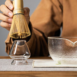 Maxbell Spout Matcha Bowl Set Matcha Ceremony Starter Matcha Bowl Glass Bowl Tea Set Style A