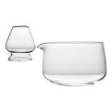 Maxbell Spout Matcha Bowl Set Matcha Ceremony Starter Matcha Bowl Glass Bowl Tea Set Style C