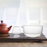 Maxbell Spout Matcha Bowl Set Matcha Ceremony Starter Matcha Bowl Glass Bowl Tea Set Style D