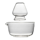 Maxbell Spout Matcha Bowl Set Matcha Ceremony Starter Matcha Bowl Glass Bowl Tea Set Style E