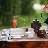 Maxbell Spout Matcha Bowl Set Matcha Ceremony Starter Matcha Bowl Glass Bowl Tea Set Style E