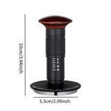 Maxbell Espresso Tamper Practical Stainless Steel Base for Hotel Camping Restaurants 53mm