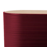 Maxbell 6Pcs Bathroom Accessories Portable Toilet Brush for Dorm Household Farmhouse Red