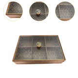Maxbell Divided Serving Box Versatile Serving Tray for Cookies Desserts Dried Fruits Rectangle