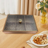 Maxbell Divided Serving Box Versatile Serving Tray for Cookies Desserts Dried Fruits Rectangle