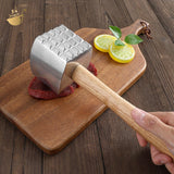 Maxbell Wood Meat Hammer Chicken Hammer Practical Food Mallet Meat Tenderizer Hammer
