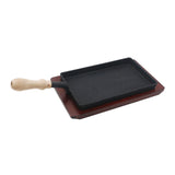 Maxbell Cast Iron Griddle Nonstick Grilling Pan for Home Electric Gas Cooker Kitchen