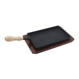 Maxbell Cast Iron Griddle Nonstick Grilling Pan for Home Electric Gas Cooker Kitchen