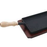 Maxbell Cast Iron Griddle Nonstick Grilling Pan for Home Electric Gas Cooker Kitchen