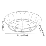 Maxbell French Fries Storage Holder Fruit Storage Basket for Restaurant Pantry Hotel