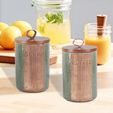 Maxbell Ceramic Storage Container Holder Decor Sealed Jar for Cookie Seasoning sugar