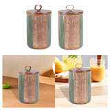 Maxbell Ceramic Storage Container Holder Decor Sealed Jar for Cookie Seasoning sugar