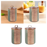 Maxbell Ceramic Storage Container Holder Decor Sealed Jar for Cookie Seasoning sugar