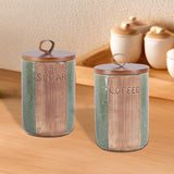 Maxbell Ceramic Storage Container Holder Decor Sealed Jar for Cookie Seasoning sugar