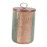 Maxbell Ceramic Storage Container Holder Decor Sealed Jar for Cookie Seasoning coffee