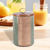 Maxbell Ceramic Storage Container Holder Decor Sealed Jar for Cookie Seasoning coffee