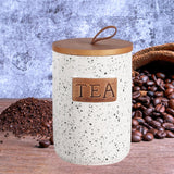 Maxbell Ceramic Storage Canister Portable Seal Jar with Top Handle Storage Container tea