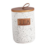 Maxbell Ceramic Storage Canister Portable Seal Jar with Top Handle Storage Container tea