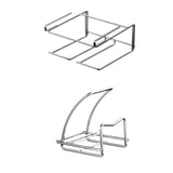 Maxbell Stand Rustproof Pot Lid Rack for Cutting Board Restaurant Kitchen Countertop Under Cabinet Rack