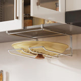Maxbell Stand Rustproof Pot Lid Rack for Cutting Board Restaurant Kitchen Countertop Under Cabinet Rack